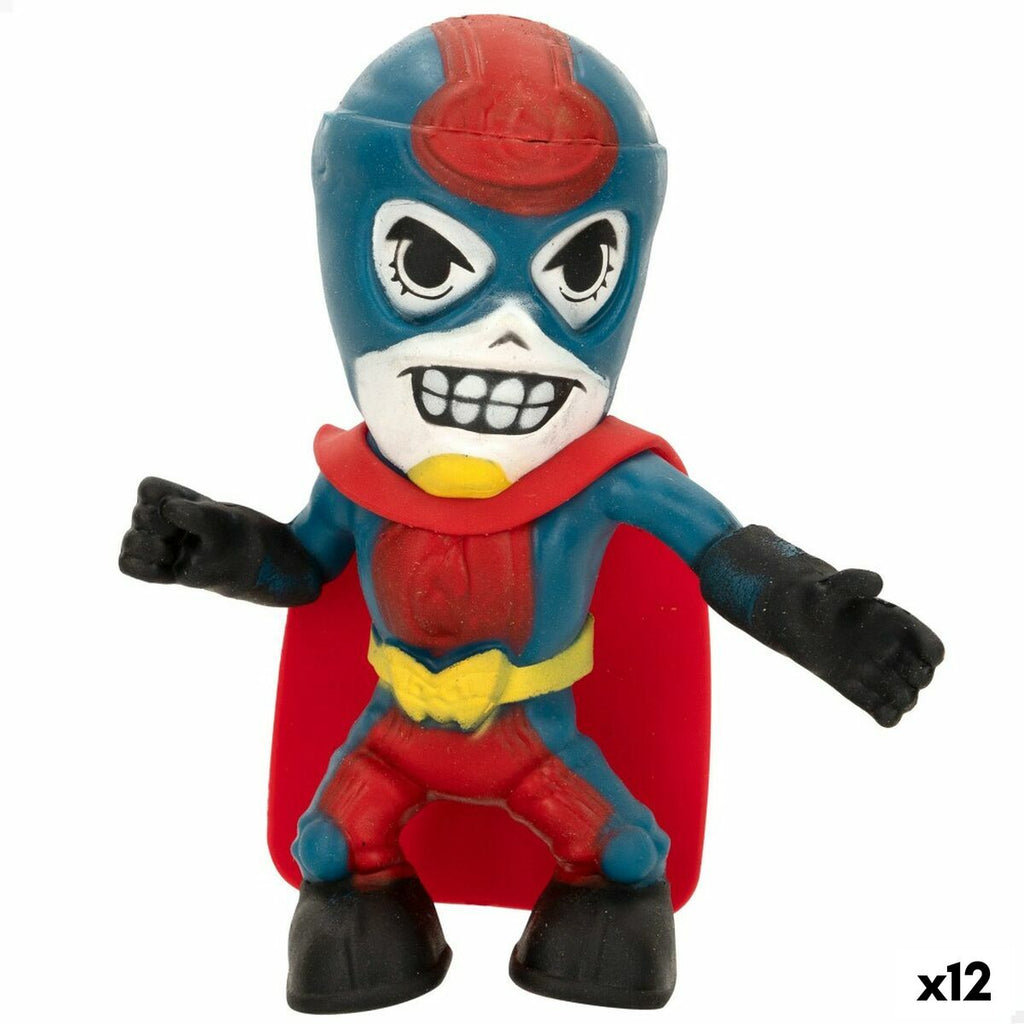 Sammelfigur Eolo Super Masked Pepper Man Elastisch 14 x 15,5 x 5,5 cm (12 Stück)