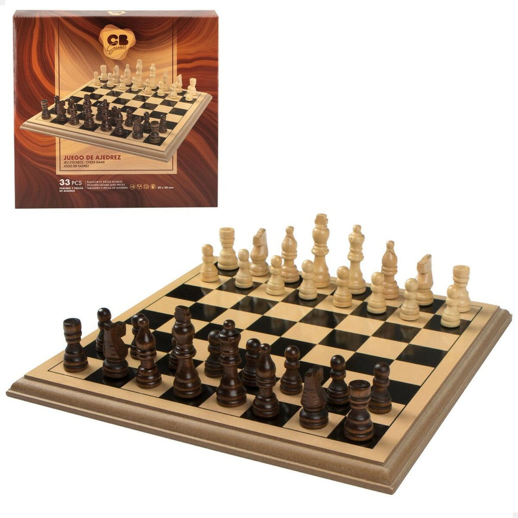 Schach Colorbaby Holz (4 Stück)