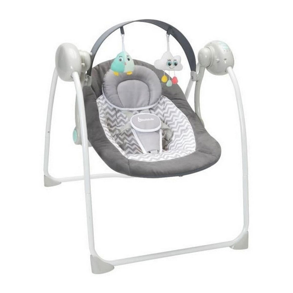 Schaukelstuhl Badabulle Comfort Swing Weiß Grau