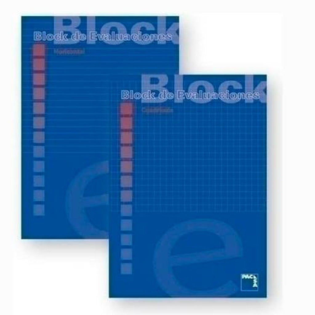 Schein Notizblock Pacsa Blau A4 50 Bettlaken (10 Stück)