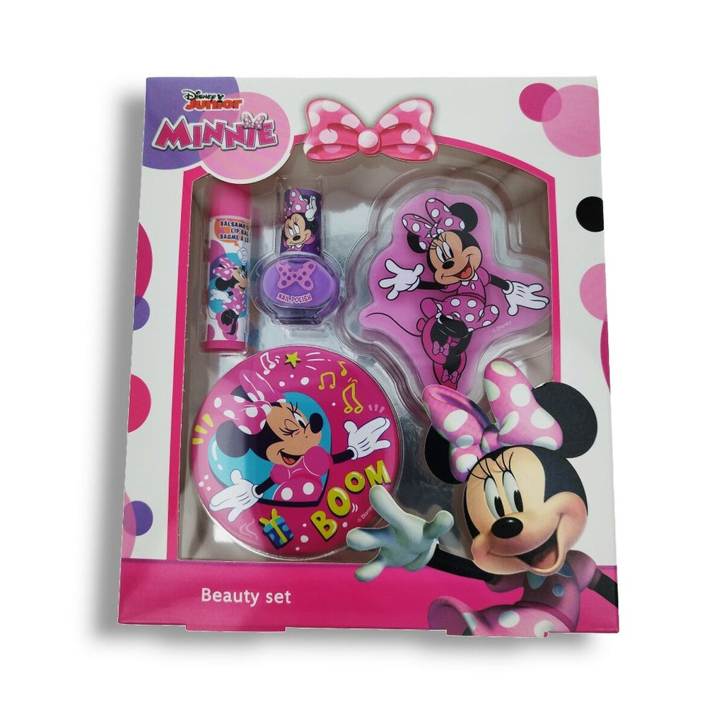 Schminkset für Kinder Cartoon Minnie Set Belleza Lote 4 Stücke