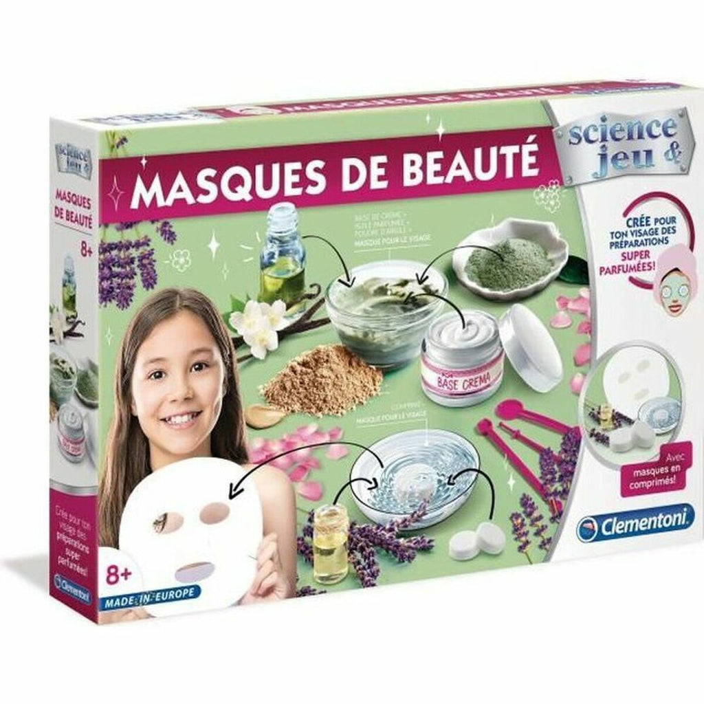 Schminkset für Kinder Clementoni Science & Jeu Beauty masks (FR) Bunt