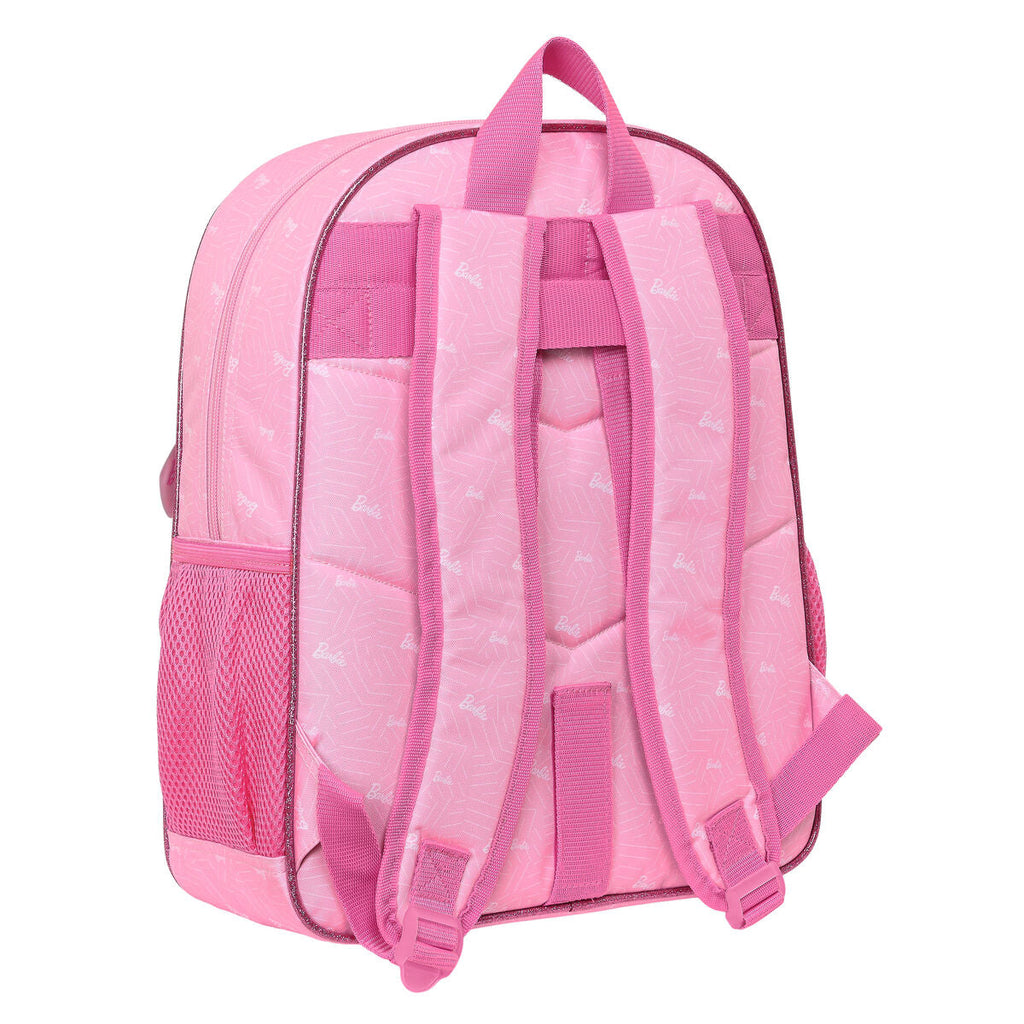 Schulrucksack Barbie Girl Rosa 32 X 38 X 12 cm