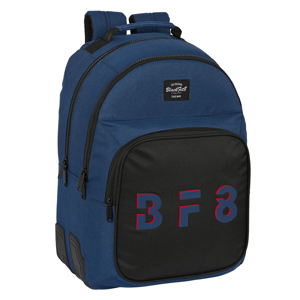 Schulrucksack BlackFit8 Urban Schwarz Marineblau (32 x 42 x 15 cm)