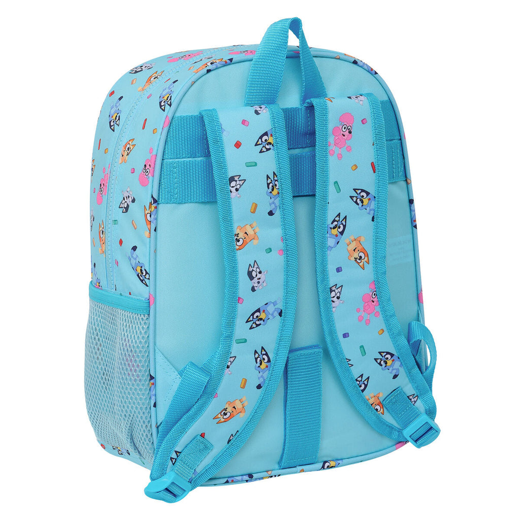 Schulrucksack Bluey Himmelsblau 26 x 34 x 11 cm