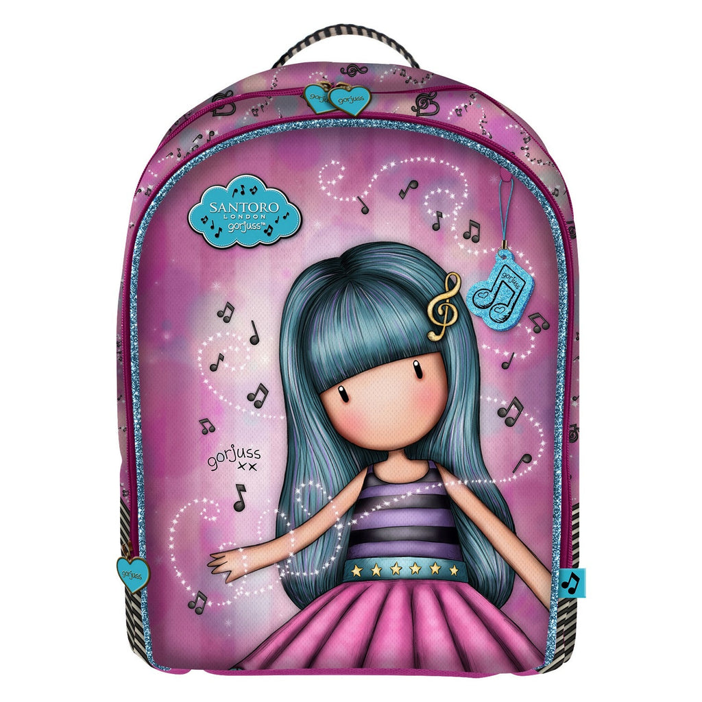 Schulrucksack Dancing Among the Stars Gorjuss Dancing among the stars Rosa (32 x 45 x 13.5 cm)