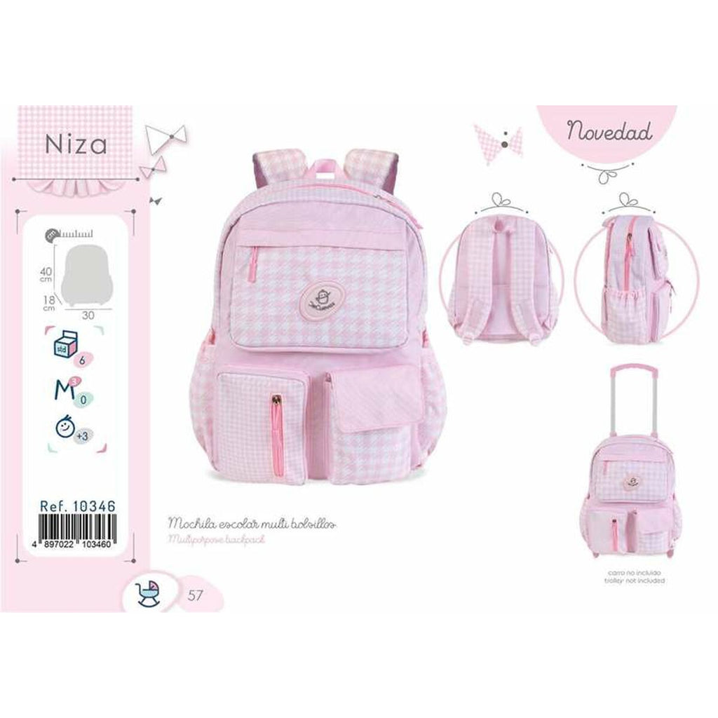 Schulrucksack Decuevas Niza 40 x 18 x 30 cm