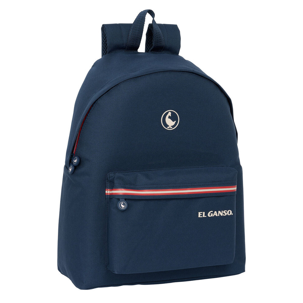 Schulrucksack El Ganso Classic Marineblau 33 x 42 x 15 cm