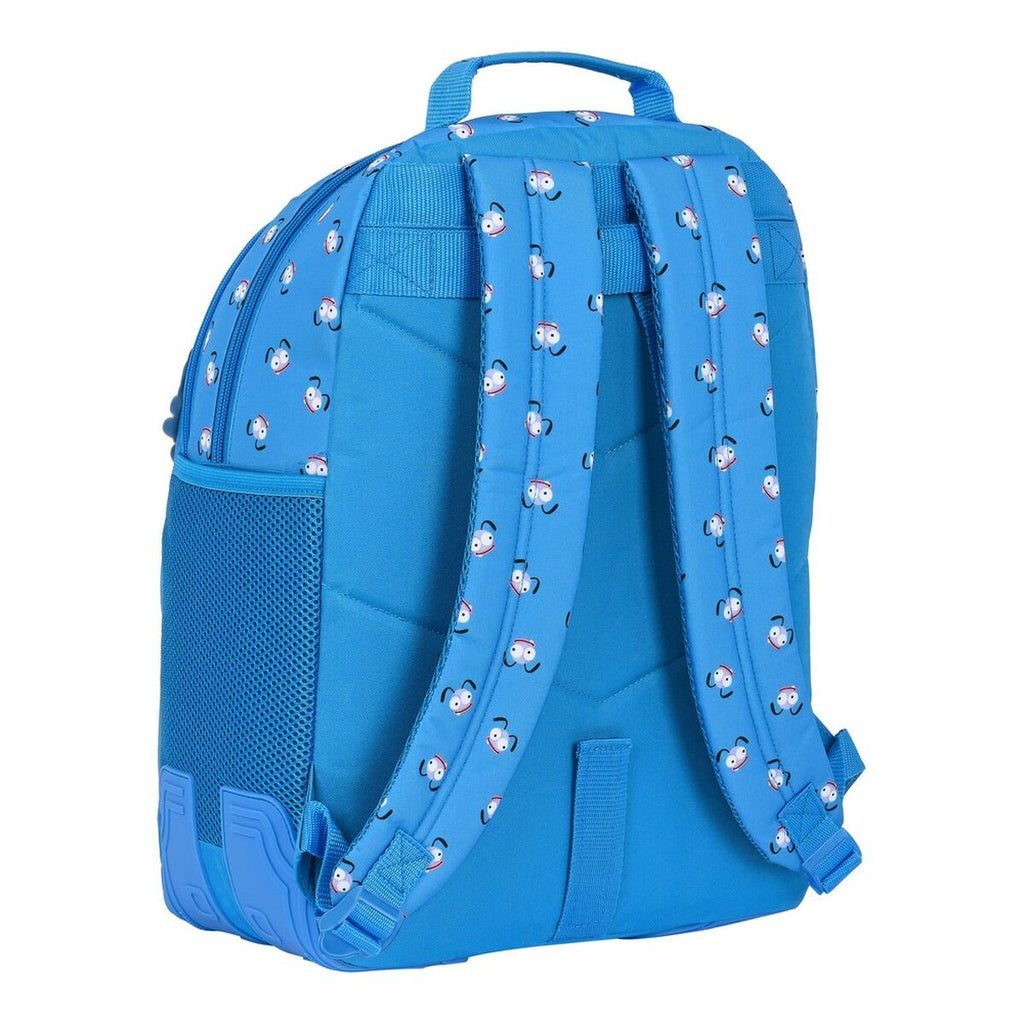 Schulrucksack El Hormiguero Blau (32 x 42 x 15 cm)