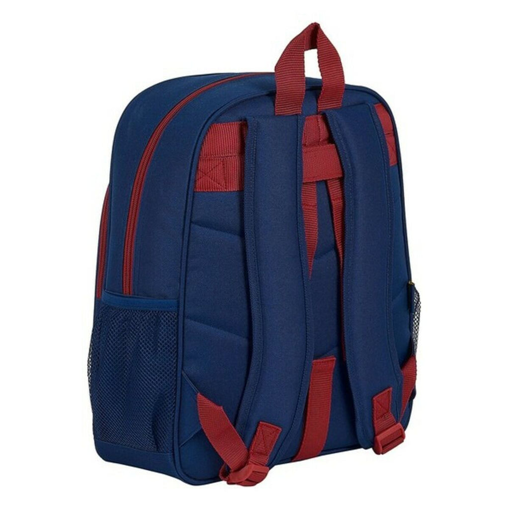 Schulrucksack F.C. Barcelona 20/21 Granatrot Marineblau