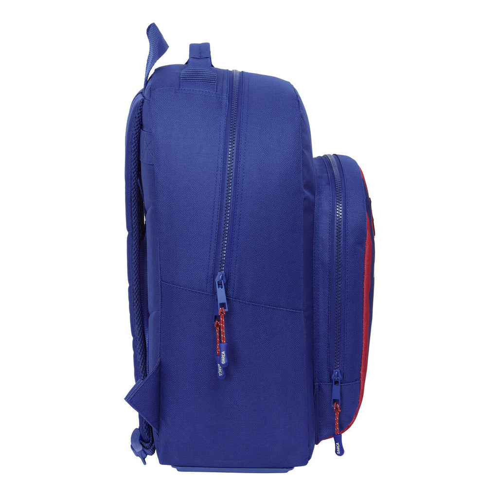 Schulrucksack F.C. Barcelona 24/25 Granatrot Marineblau 32 x 42 x 15 cm