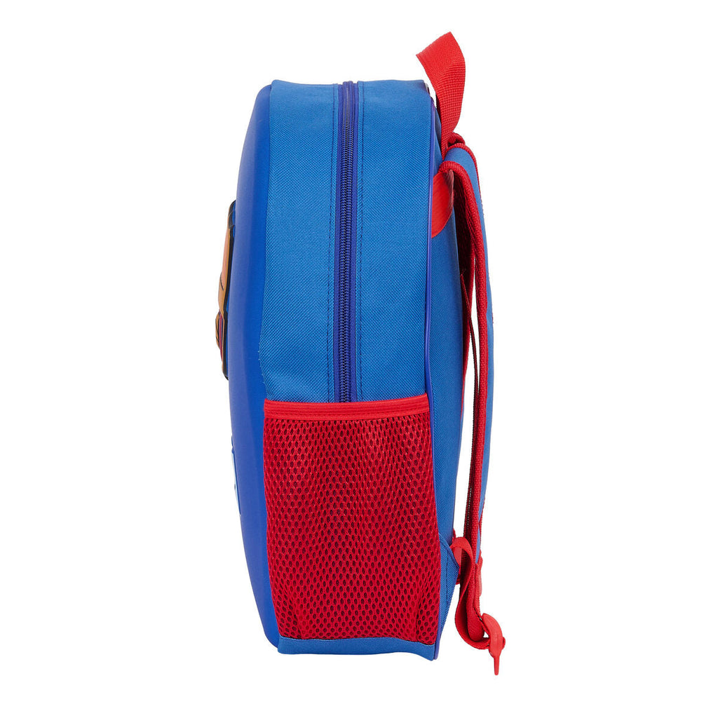 Schulrucksack F.C. Barcelona Marineblau 27 x 33 x 10 cm