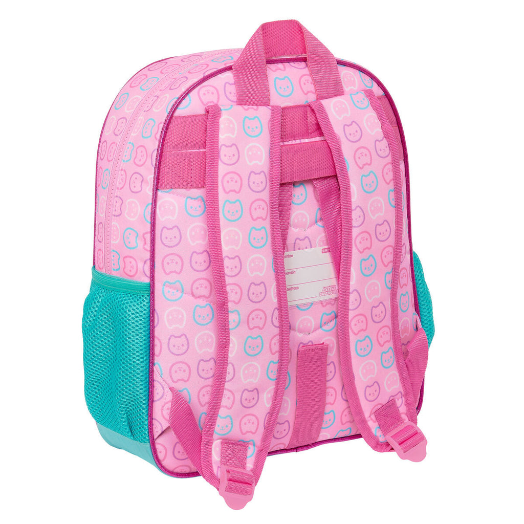 Schulrucksack Gabby's Dollhouse Party Rosa 26 x 34 x 11 cm