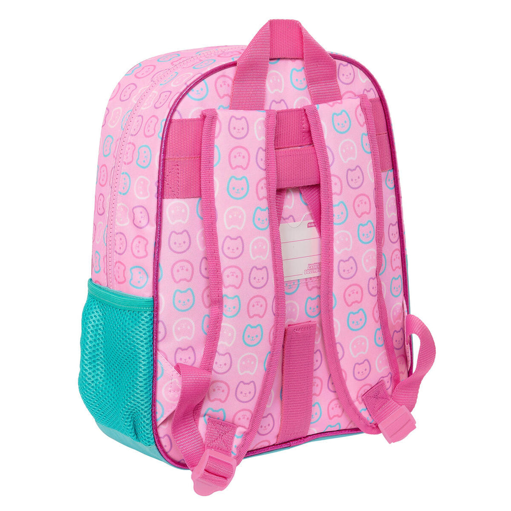 Schulrucksack Gabby's Dollhouse Party Rosa 32 x 38 x 12 cm