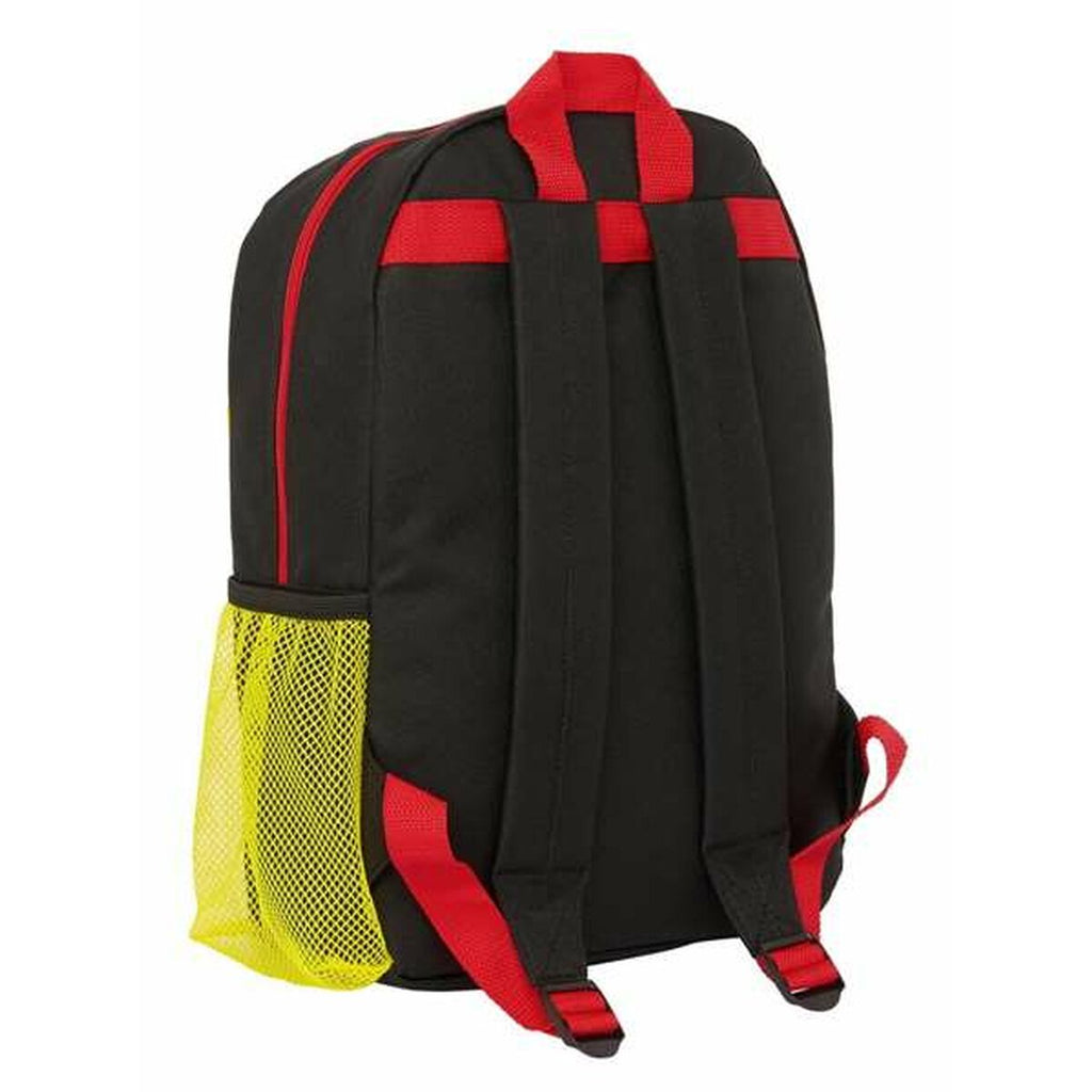 Schulrucksack Gelb Schwarz Rot