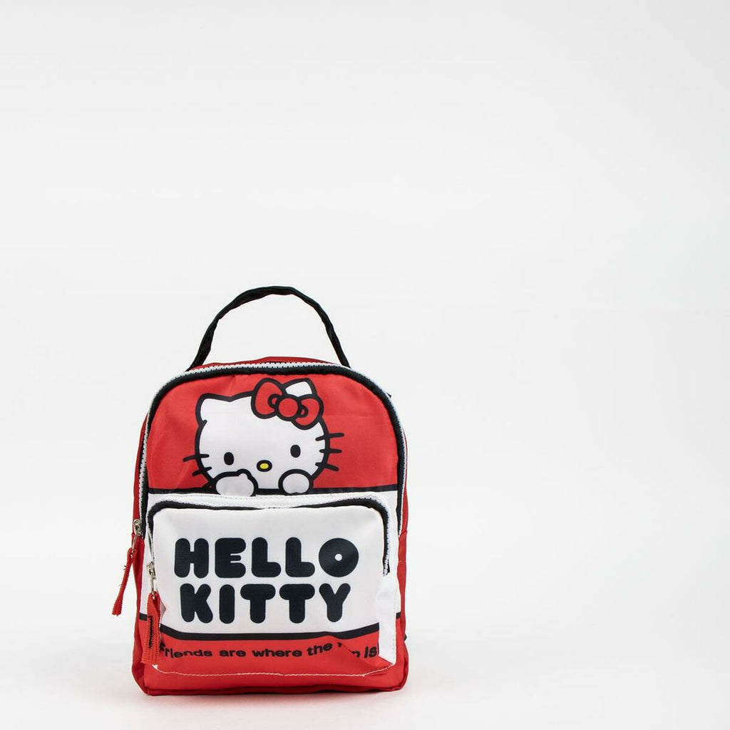 Schulrucksack Hello Kitty Rot