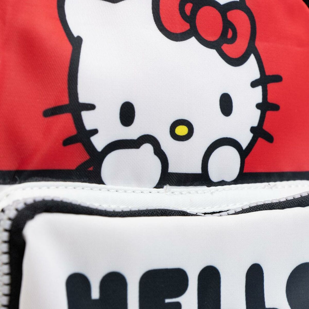 Schulrucksack Hello Kitty Rot