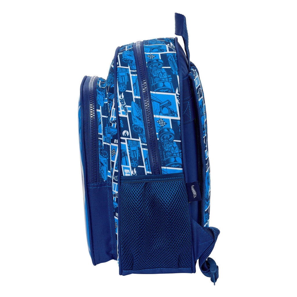 Schulrucksack Hot Wheels Sonny Marineblau 27 x 33 x 10 cm