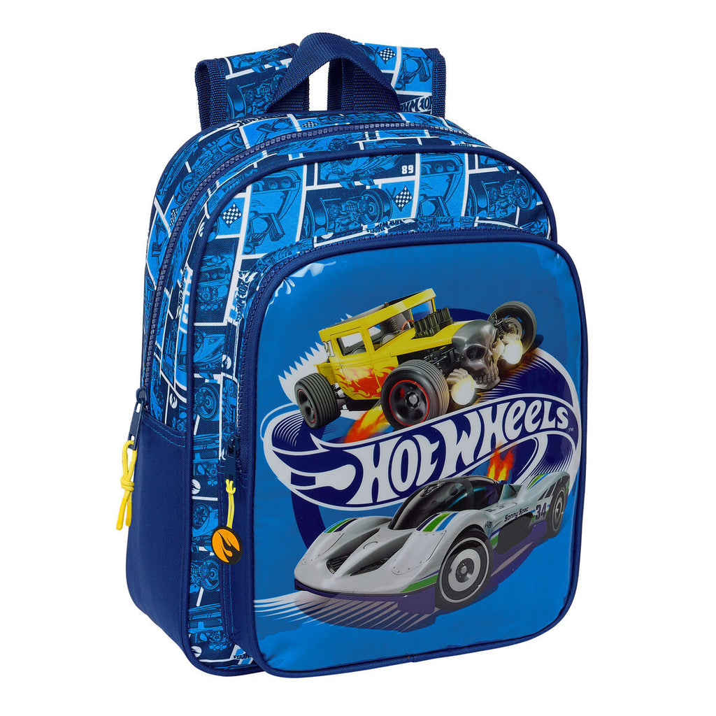 Schulrucksack Hot Wheels Sonny Marineblau 27 x 33 x 10 cm