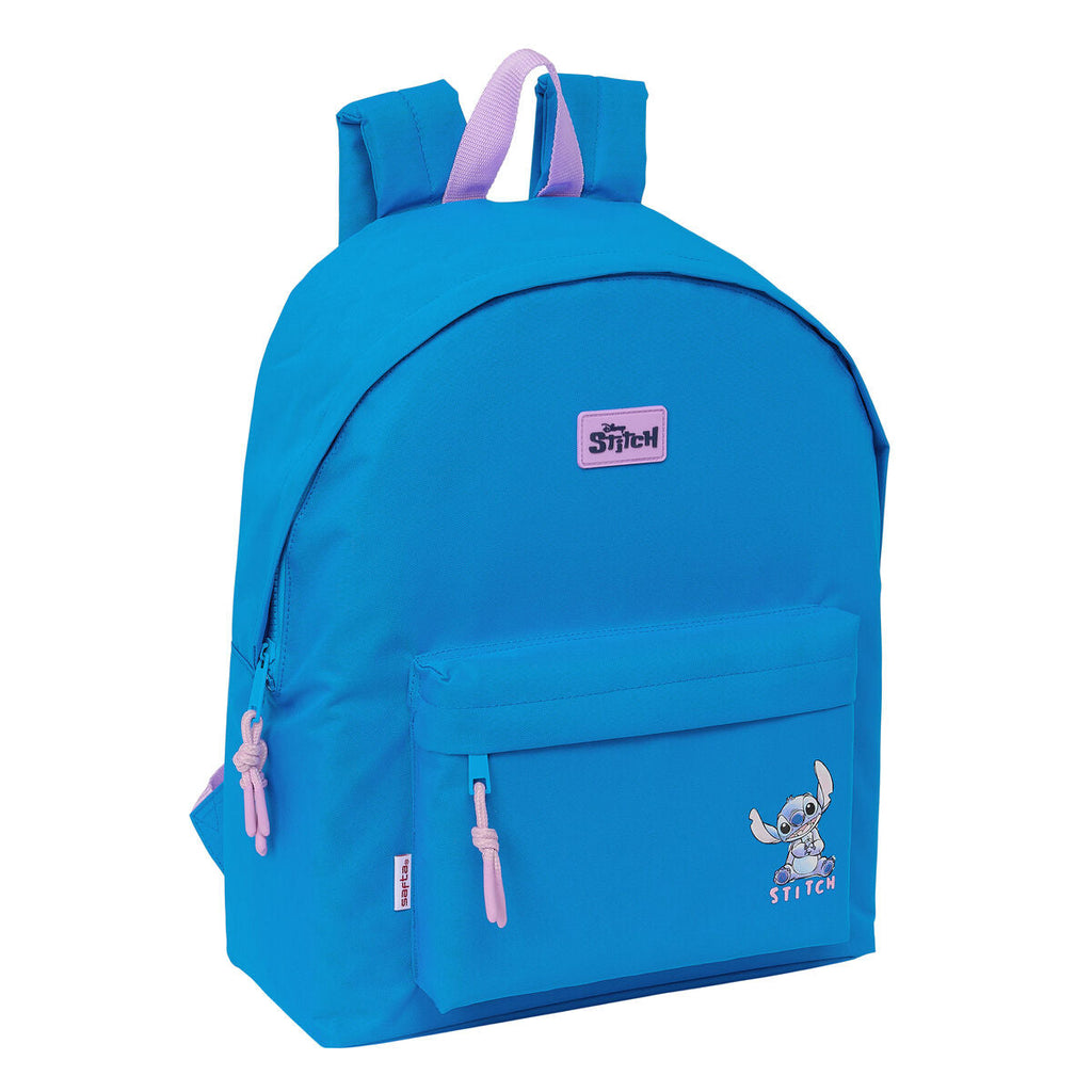 Schulrucksack Lilo & Stitch Hawaii Blau 33 x 42 x 15 cm