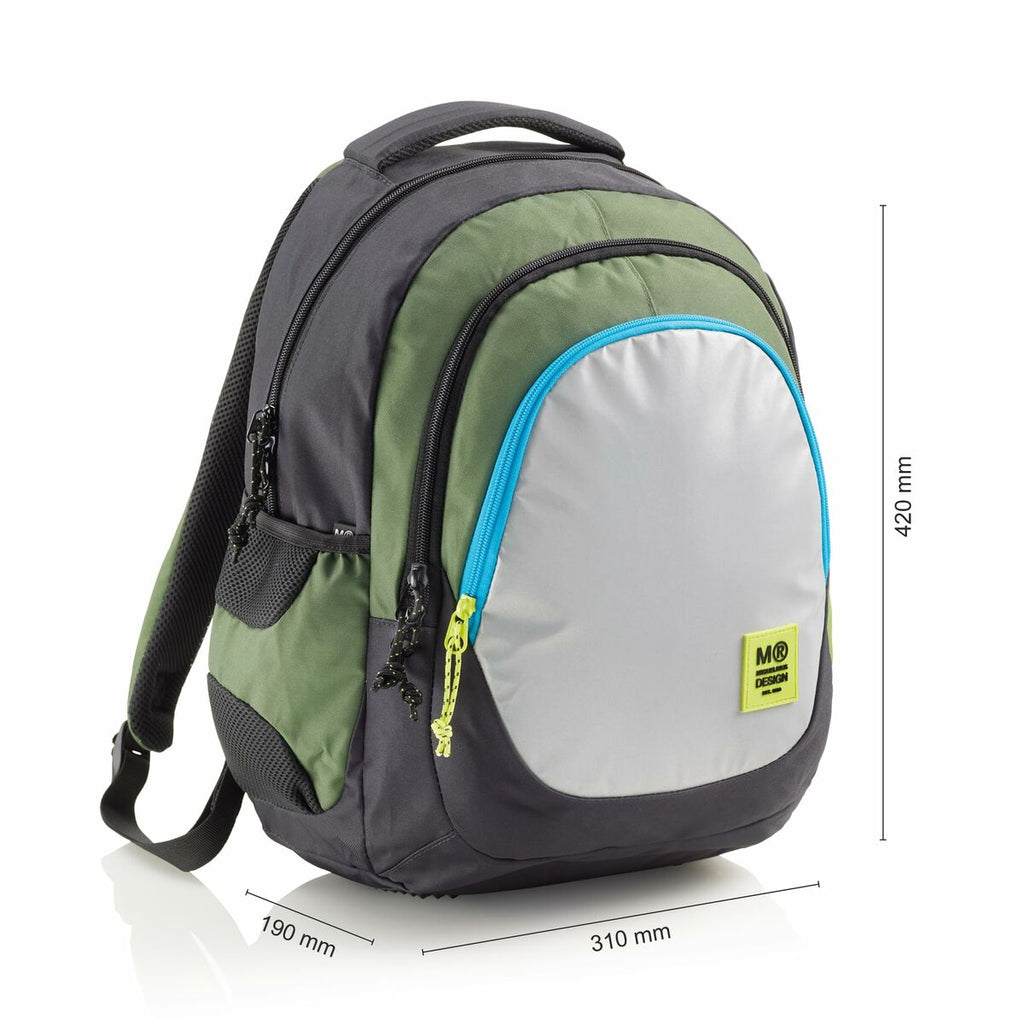 Schulrucksack Miquelrius BERLIN RIDER GREEN grün