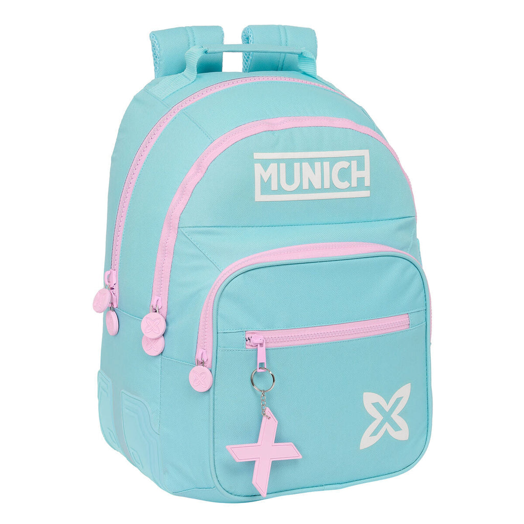 Schulrucksack Munich Heaven Celeste 32 x 42 x 15 cm