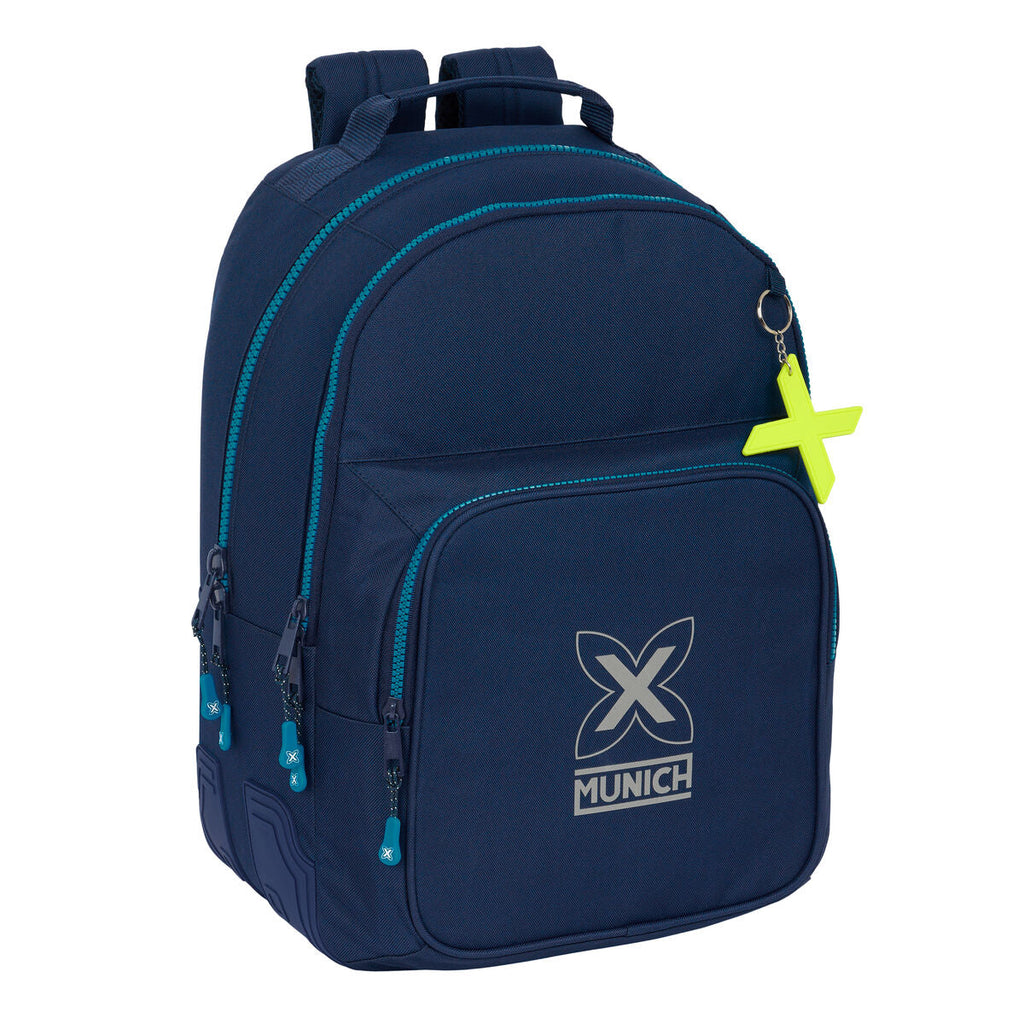 Schulrucksack Munich Nautic Marineblau 32 x 42 x 15 cm