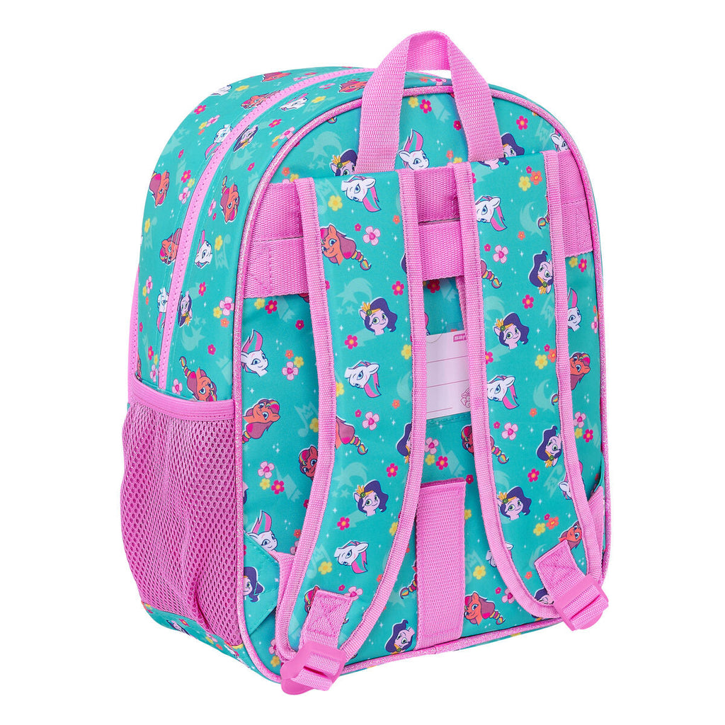 Schulrucksack My Little Pony Magic Rosa türkis 26 x 34 x 11 cm