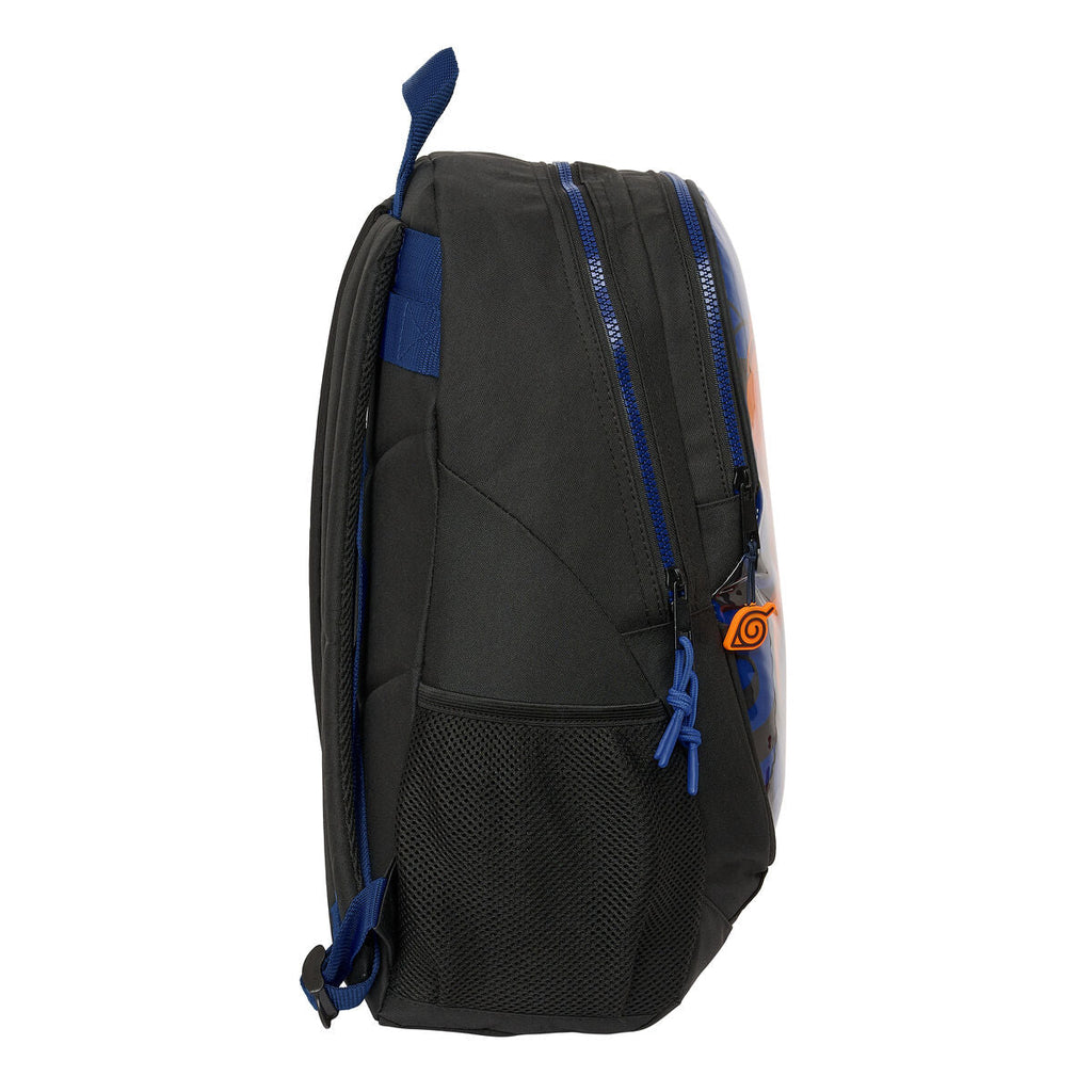 Schulrucksack Naruto Ninja Blau Schwarz 32 x 44 x 16 cm