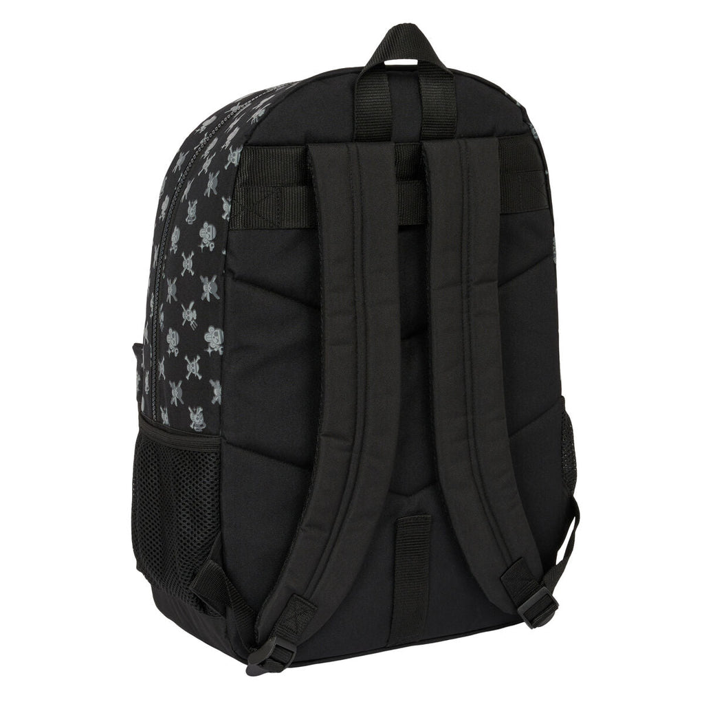 Schulrucksack One Piece Schwarz 30 x 46 x 14 cm