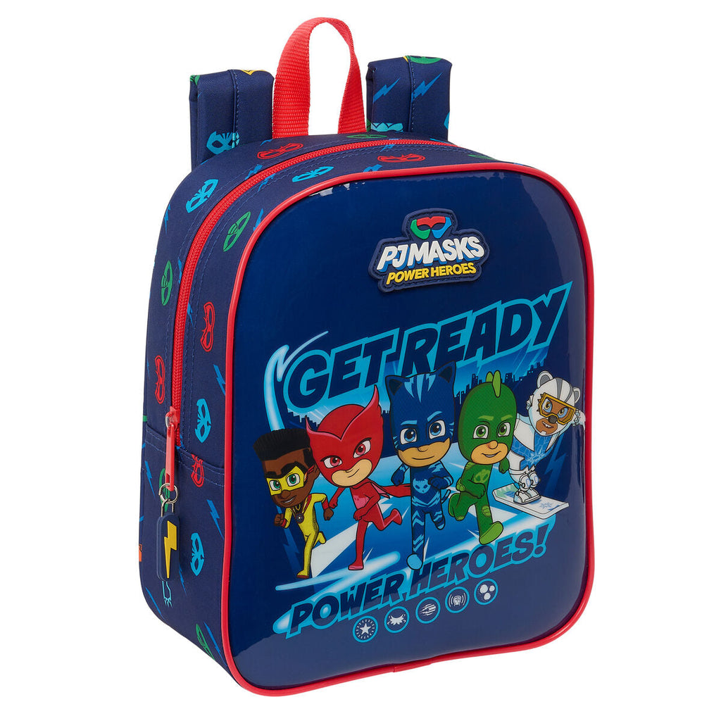 Schulrucksack PJ Masks Ready Marineblau 22 x 27 x 10 cm