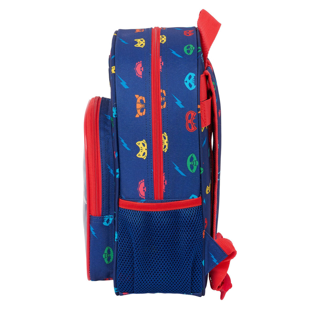 Schulrucksack PJ Masks Ready Marineblau 26 x 34 x 11 cm