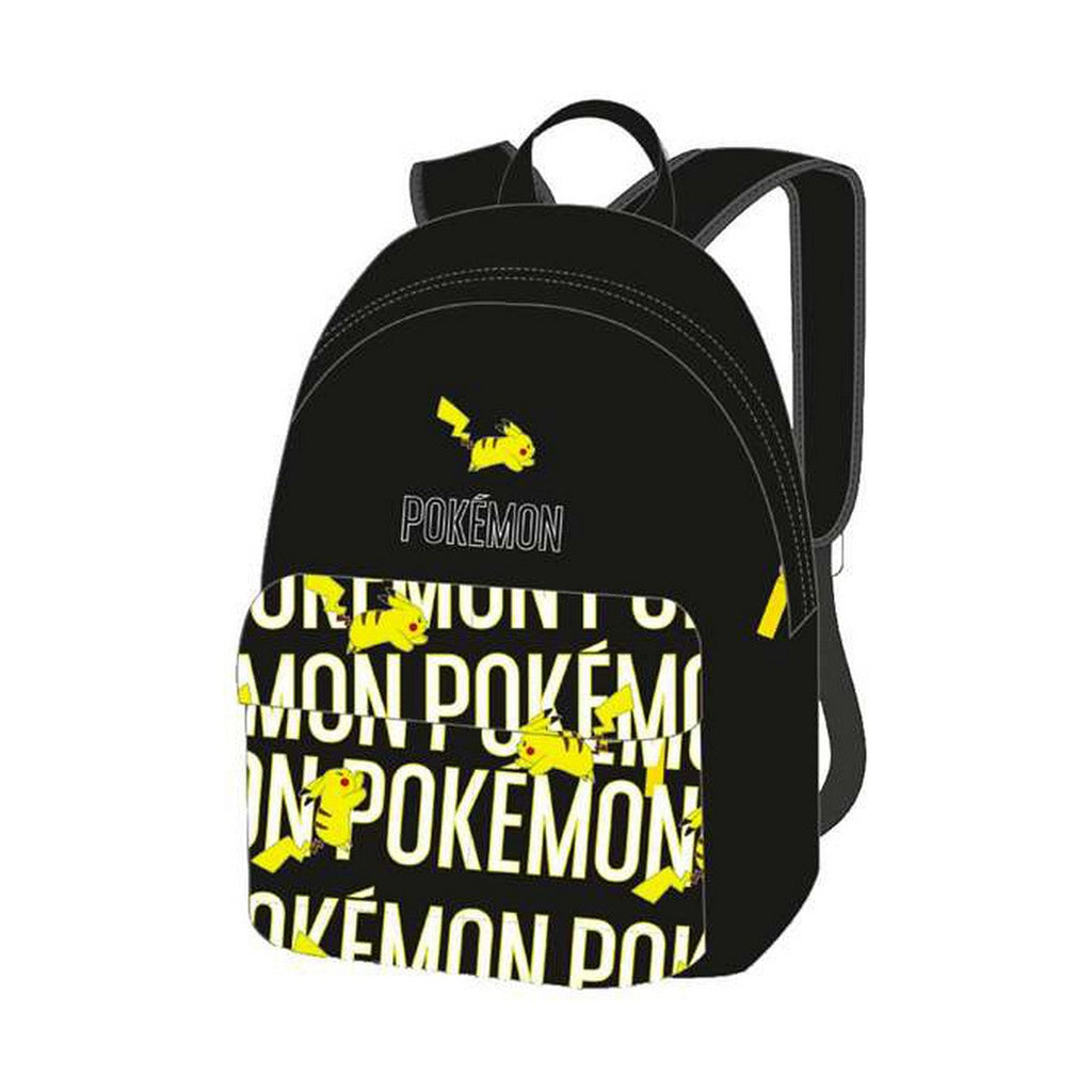 Schulrucksack Pokémon Pikachu 41 x 31 x 13,5 cm Notebookfach (bis zu 15,6") Für Rucksacktrolleys geeignet