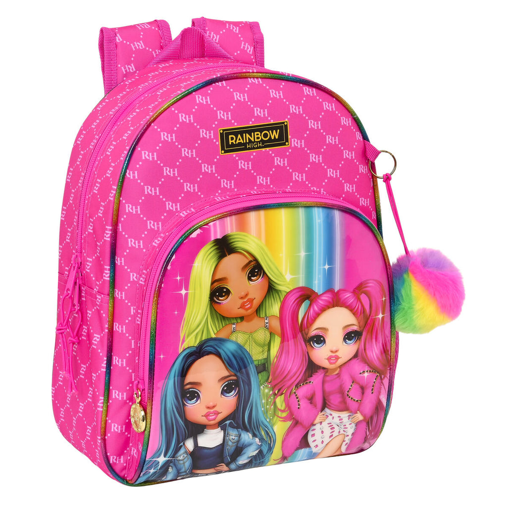 Schulrucksack Rainbow High Pink (28 x 34 x 10 cm)