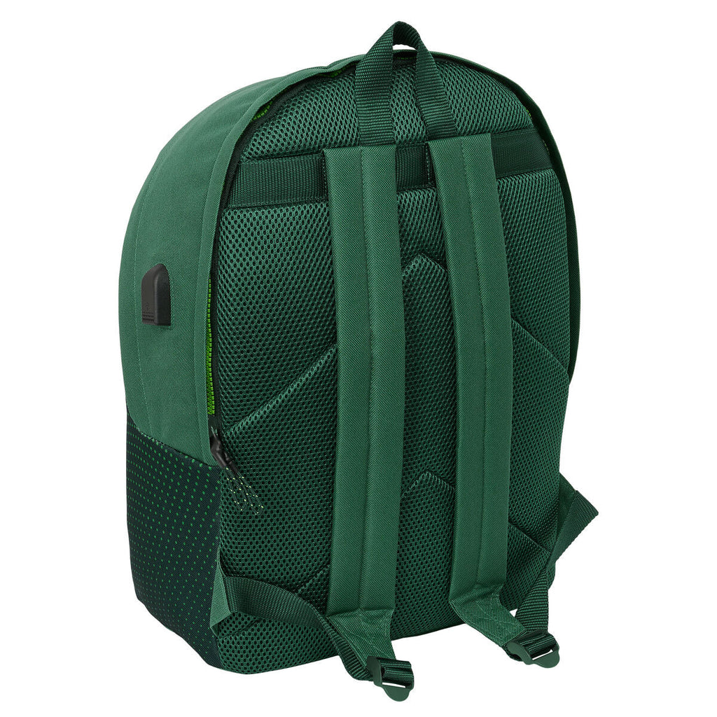 Schulrucksack Real Betis Balompié grün 31 x 44 x 18 cm