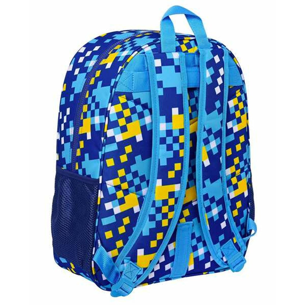 Schulrucksack Sonic 33 x 42 x 14 cm Blau