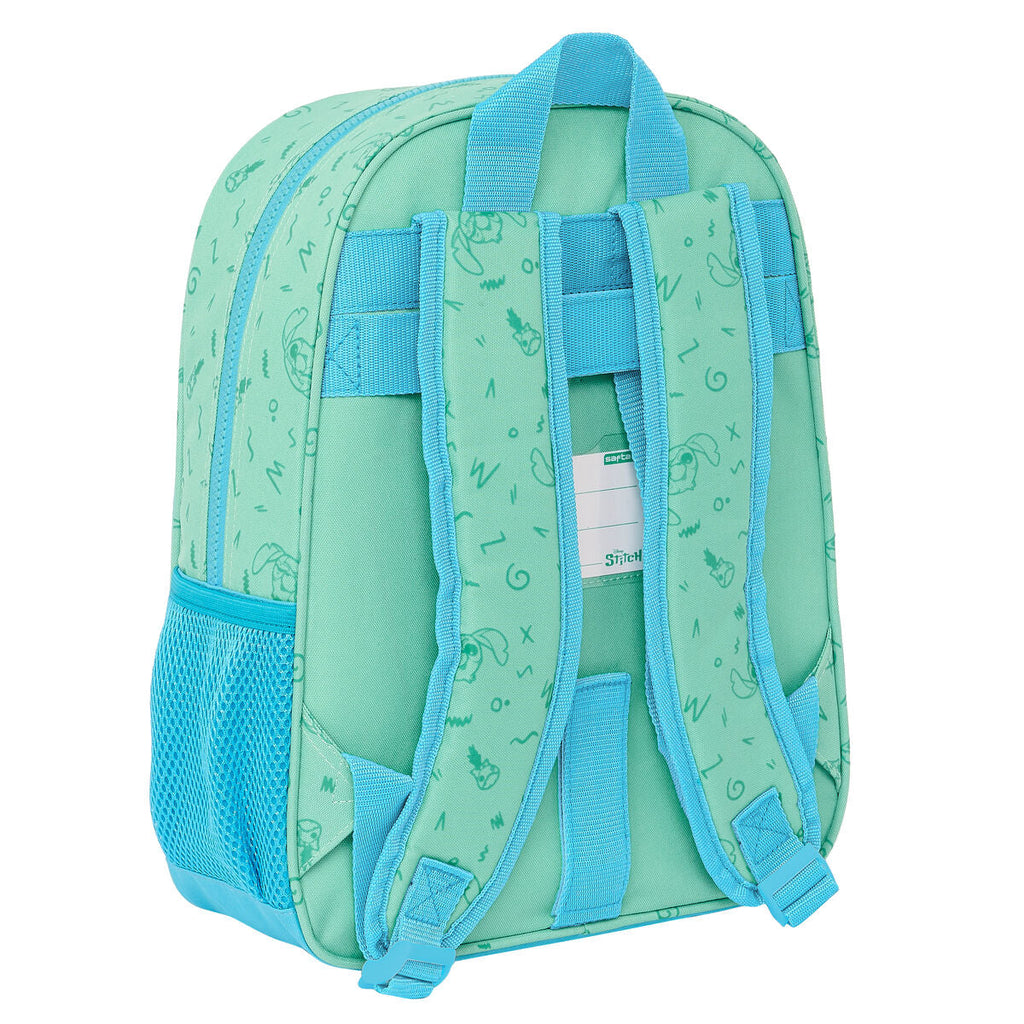 Schulrucksack Stitch Aloha türkis 26 x 34 x 11 cm