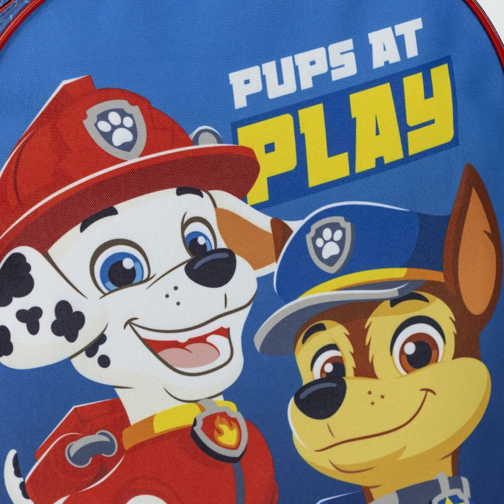 Schulrucksack The Paw Patrol Blau 8 x 30 x 25 cm