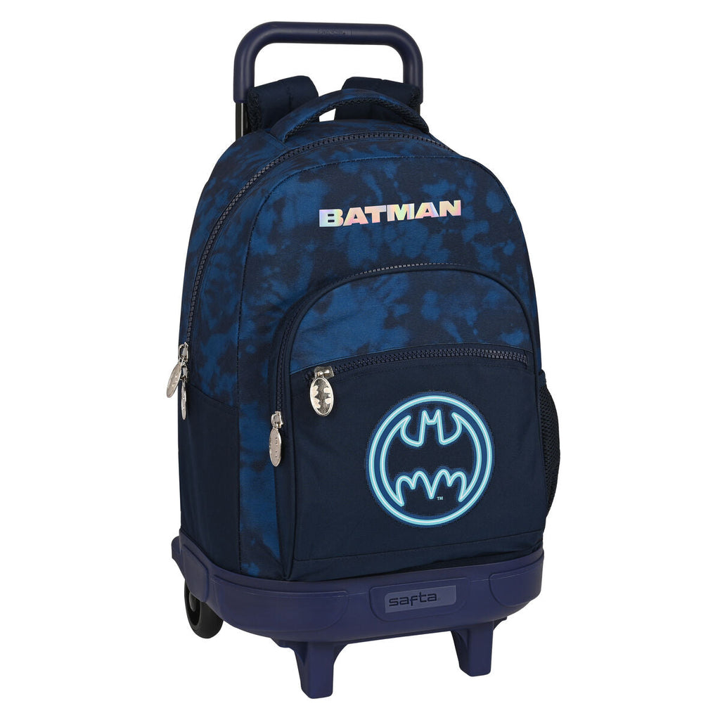 Schulrucksack mit Rädern Batman Legendary Marineblau 33 X 45 X 22 cm