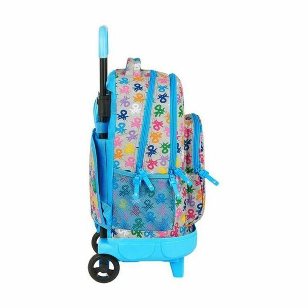 Schulrucksack mit Rädern Compact Benetton