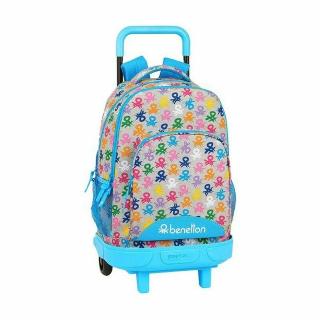 Schulrucksack mit Rädern Compact Benetton