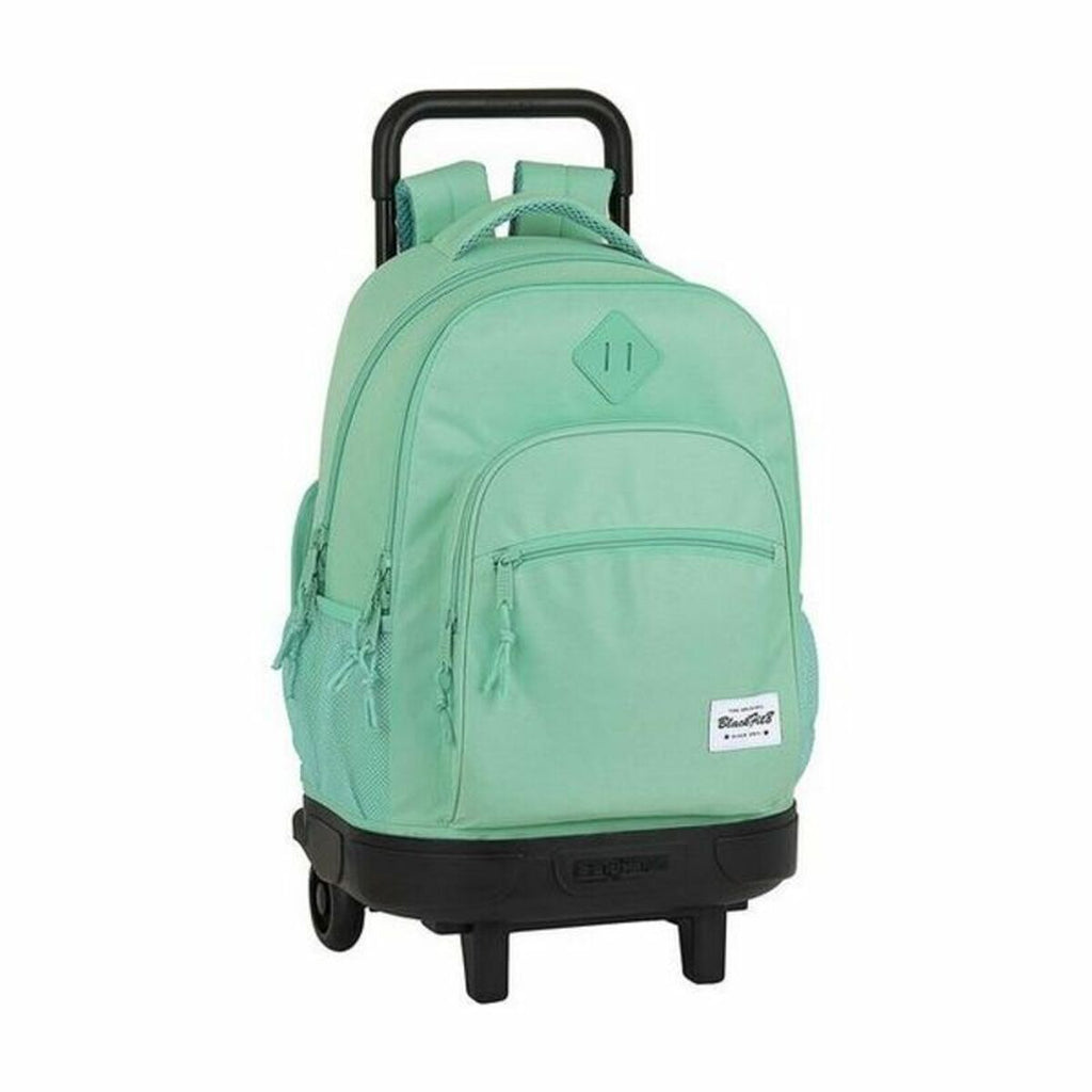 Schulrucksack mit Rädern Compact BlackFit8 M918 türkis