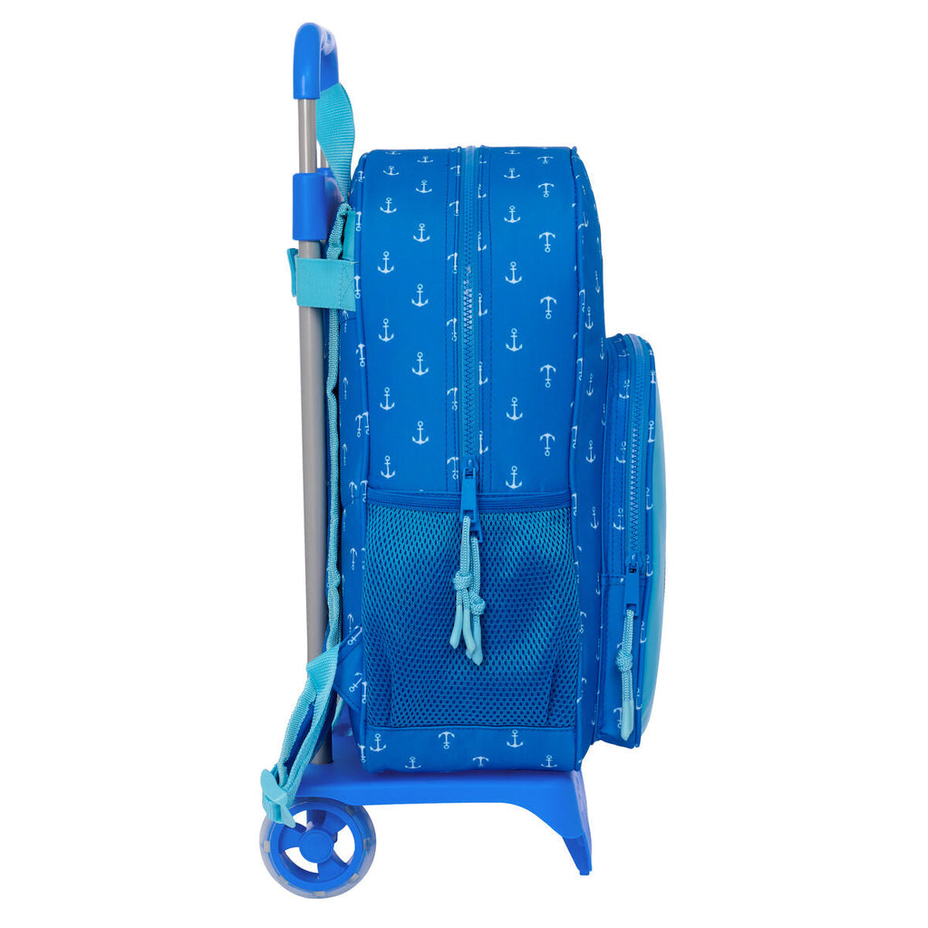 Schulrucksack mit Rädern Donald Blau 33 x 42 x 14 cm