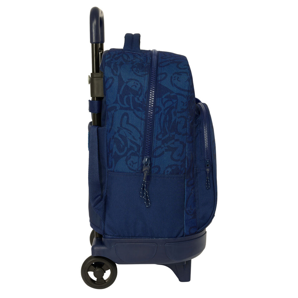 Schulrucksack mit Rädern El Niño Paradise Marineblau 33 X 45 X 22 cm