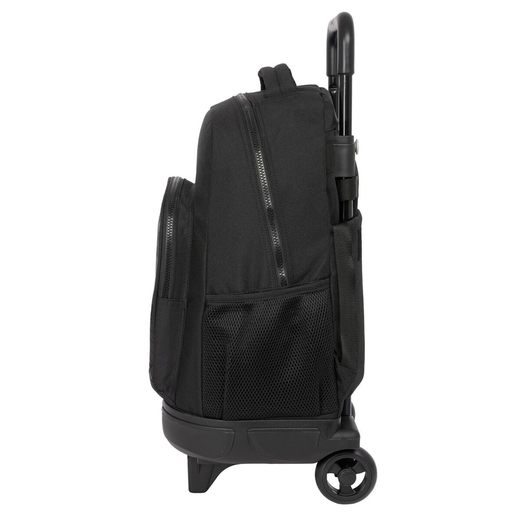 Schulrucksack mit Rädern F.C. Barcelona Black Schwarz 33 x 45 x 22 cm