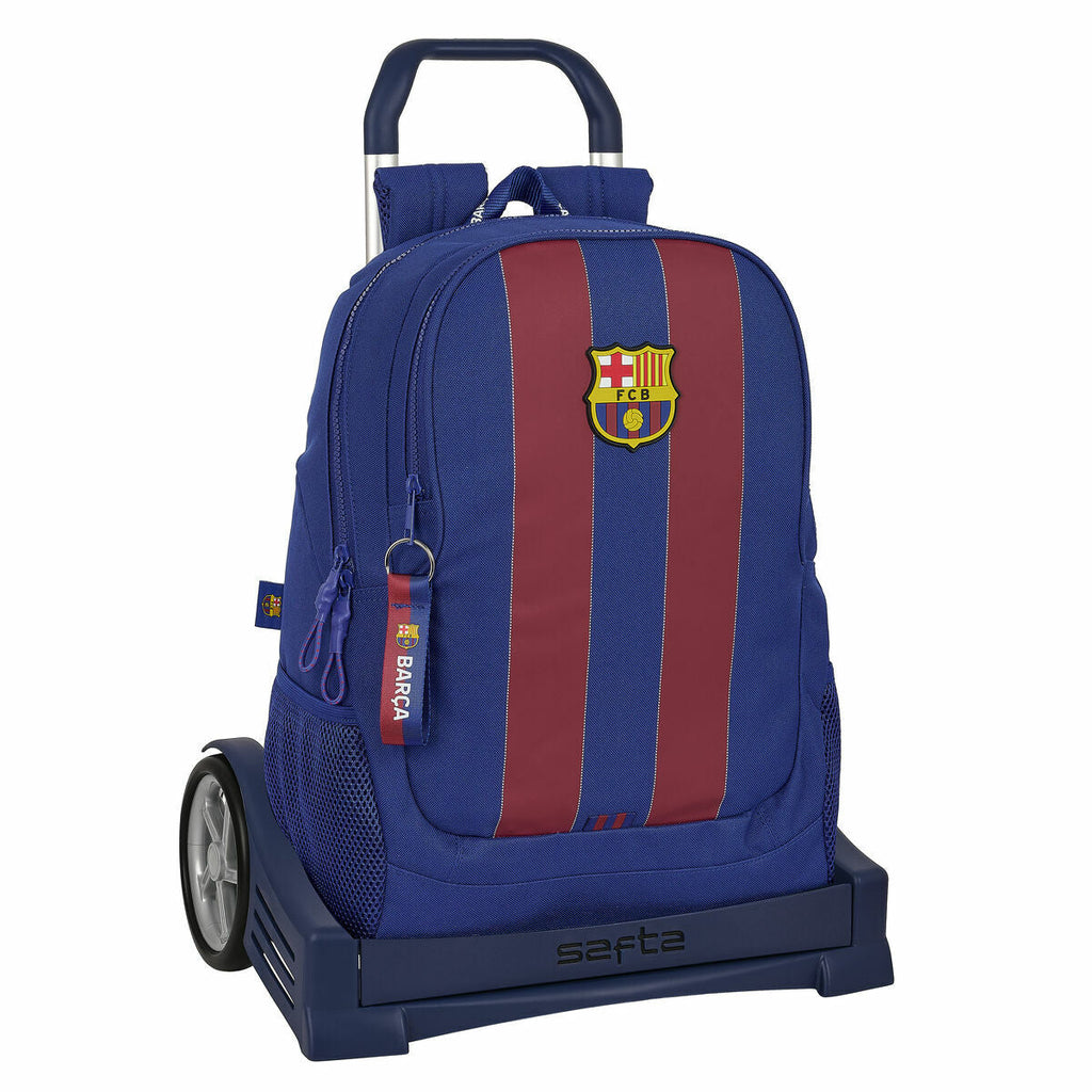 Schulrucksack mit Rädern F.C. Barcelona Safta 665 Evolution 32 x 16 x 44 cm