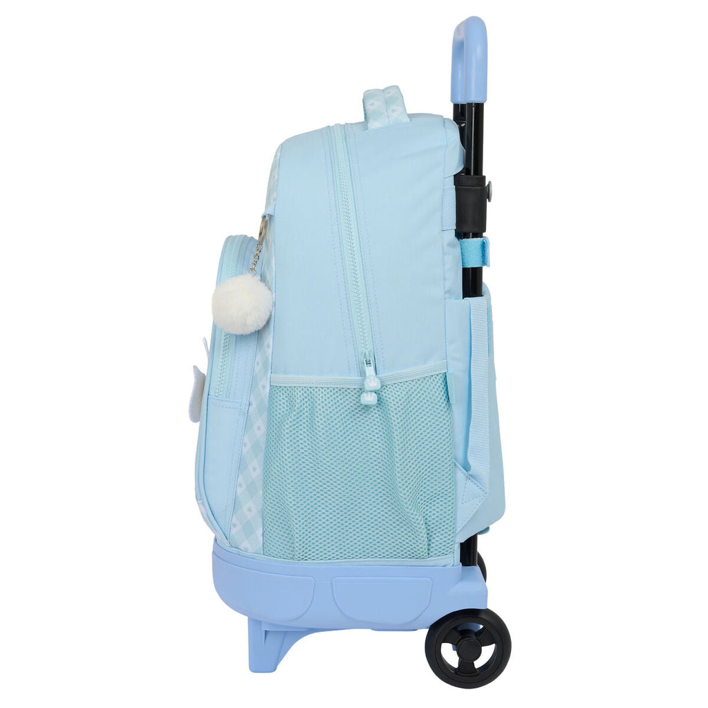 Schulrucksack mit Rädern Glow Lab Cisnes Blau 33 X 45 X 22 cm