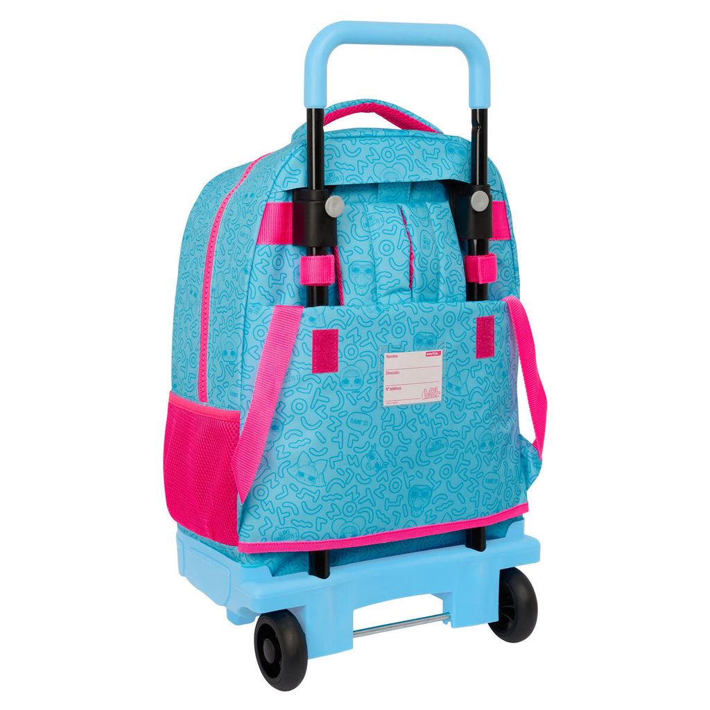 Schulrucksack mit Rädern LOL Surprise! Divas Blau 33 X 45 X 22 cm