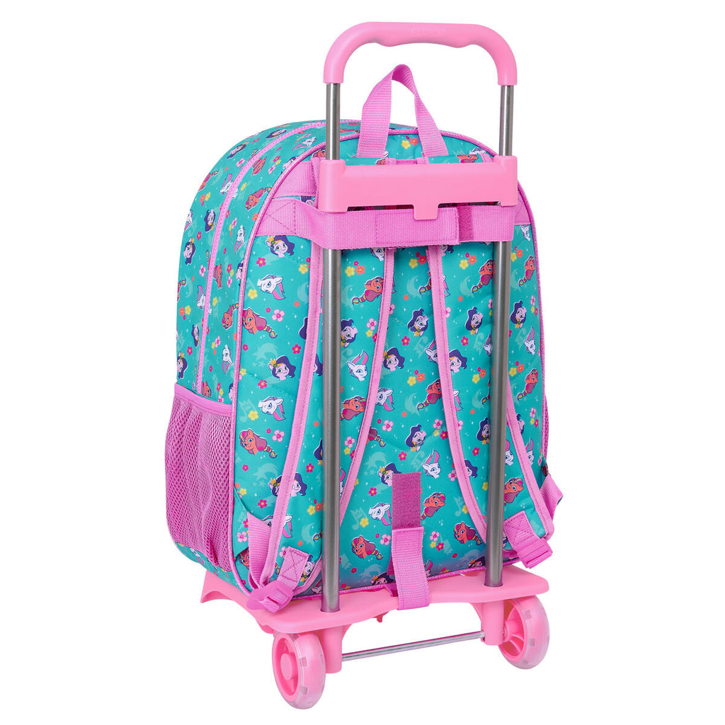 Schulrucksack mit Rädern My Little Pony Magic Rosa türkis 33 x 42 x 14 cm