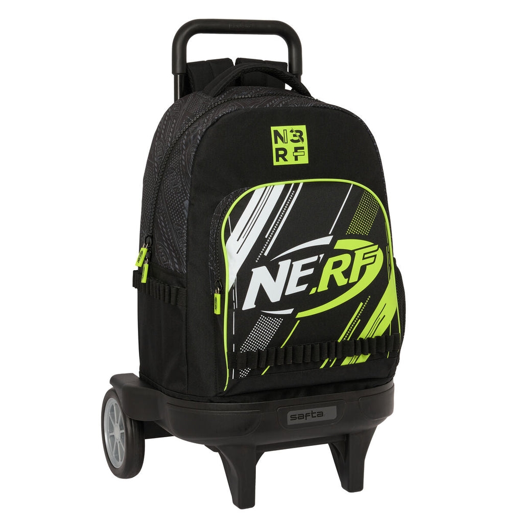 Schulrucksack mit Rädern Nerf Get ready Schwarz 33 X 45 X 22 cm